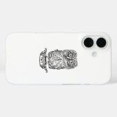 Een hele toffe uil Case-Mate iPhone case (Achterkant (horizontaal))