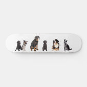 een heleboel honden skateboard (Horizontaal)