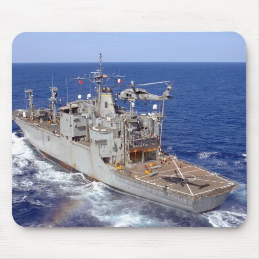 Een helikopter ruimt de cockpit muismat (Voorkant)