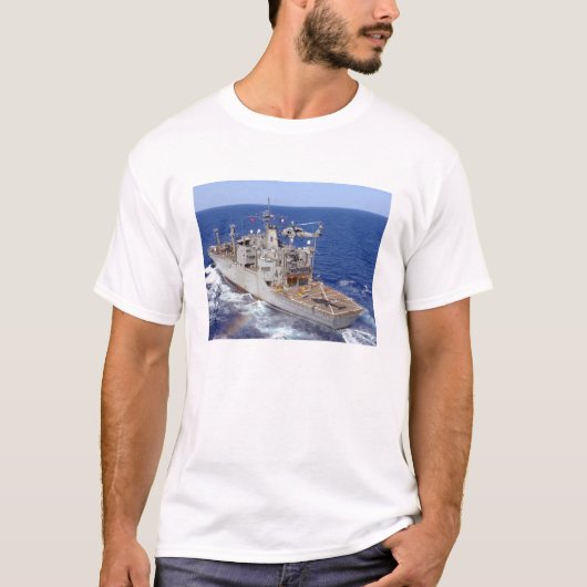 Een helikopter ruimt de cockpit t-shirt (Voorkant)
