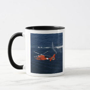 Een helikopterbemanning mok