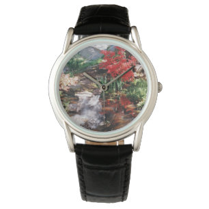 Een hellende plaats horloge