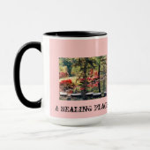 Een hellende plaats mok (Links)