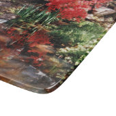 Een hellende plaats snijplank (Hoek)