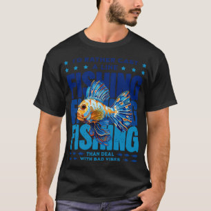 Een hengelaar kan er zo goed uitzien als een cadea t-shirt