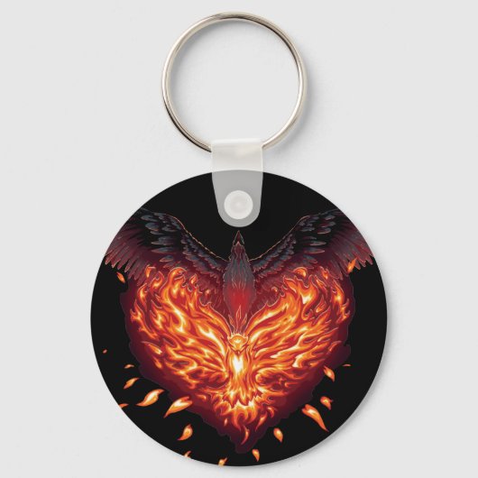 Een herboren hart sleutelhanger (Voorkant)