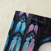 Een herdenkingsgotiek strandlaken (In situ)