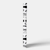 Een herenclub. Mustache patroon 2 Case-Mate iPhone Case (Achterkant / Rechts)