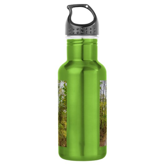 Een herfst runge loop water fles (Achterkant)