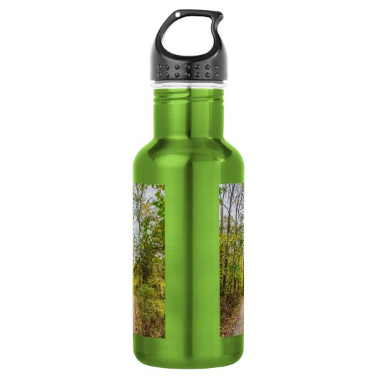 Een herfst runge loop water fles (Voorkant)