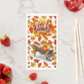 Een Herfst Thanksgiving Servet (Insitu)