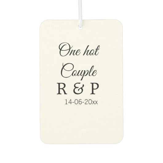 Één hete voeg de datum van de de brievenbrief van luchtverfrisser (Voorkant)