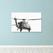 Een HH-60 Pave Hawk-helikopter Canvas Afdruk (Insitu (Houten vloer))