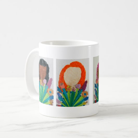 Een hint van Z "Inspirerende Vrouwen" mok (Voorkant links)