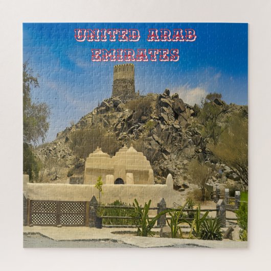 Een historisch landschap legpuzzel (Verticaal)