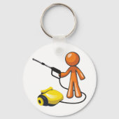 Een hogedrukreiniger gebruiken sleutelhanger (Achterkant)