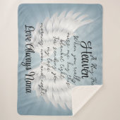 Een hok uit de hemel sherpa deken (Voorkant)