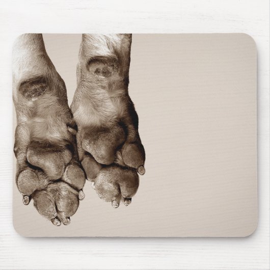 Een hond muismat (Voorkant)