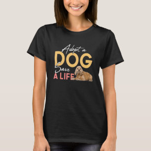 Een hond nemen om een reddingsboei te redden t-shirt
