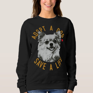 Een hond nemen om een reddingsChihuahua te redden Trui