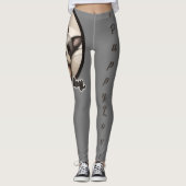 Een hond op een dag leggings (Voorkant)