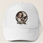 Een hond op een dag trucker pet (Voorkant)