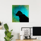 Een hond verliezen poster (Thuiskantoor)