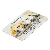 Een hondenbed van de hond magneet (Linkerzijde)