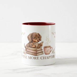 Eén hoofdstuk meer Dachshund mok