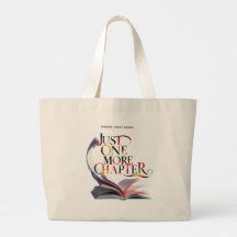 "Eén hoofdstuk nog" Boekenliefhebber tote bag