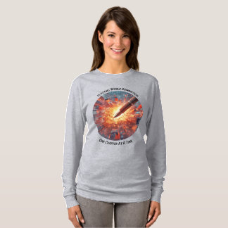 Een hoofdstuk tegelijk vrouwen schrijfster T-shirt