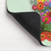 Een hoop mooie bloemen. muismat (Hoek)