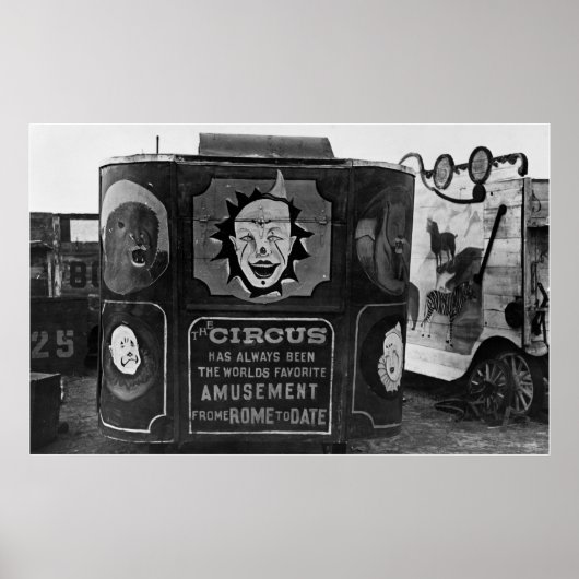 Een-Horned Devil in de Circus, 1930 Poster (Voorkant)