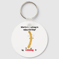 een hotdog grap geeft een glimlach!