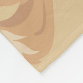 Een huis niet een thuis Golden Retriever hond Fleece Deken (Hoek)