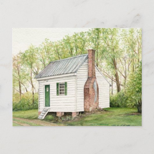 Één Huis van de Zaal Briefkaart (Voorkant)