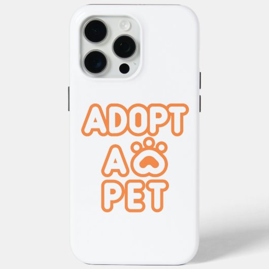 een huisdier adopteren Case-Mate iPhone case (Achterkant)
