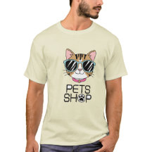 Een huisdier Kat illustratie T-shirt