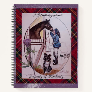 Een huisdier sitters dagboek notitieboek