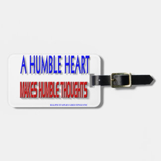 EEN HUMBLE HART BAGAGELABEL