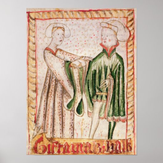 Een huwelijk poster (Voorkant)