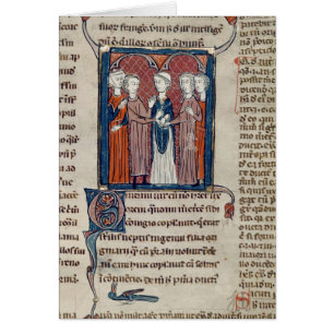 Een huwelijkscène uit 'Decret de Gratien'