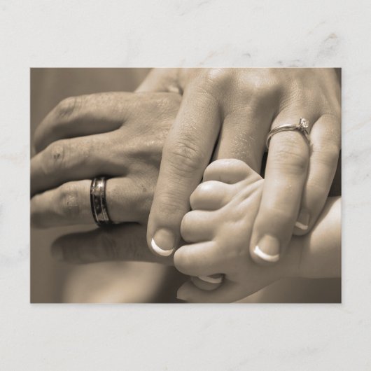 Een huwelijksdag briefkaart (Voorkant)