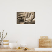 Een huwelijksdag poster (Keuken)