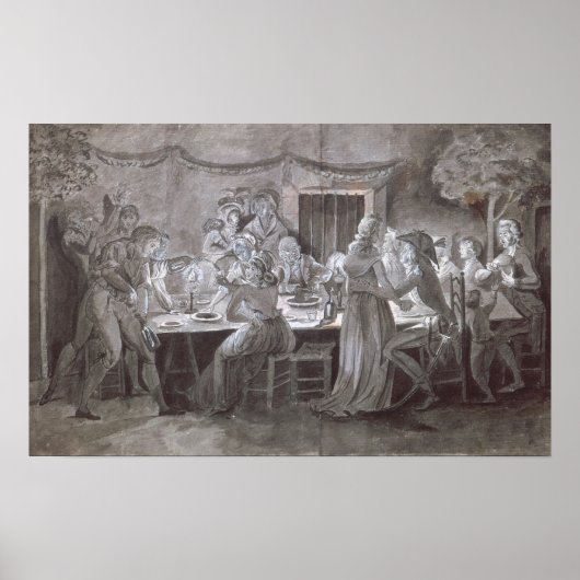 Een huwelijksreis poster (Voorkant)