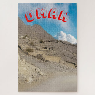 Een hypnotiserend Omaans landschap Legpuzzel