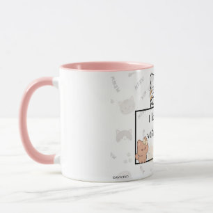 Een 'I Love You Meow en Kitty'-mok voor je geliefd Mok