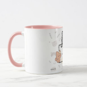 Een 'I Love You Meow en Kitty'-mok voor je geliefd Mok