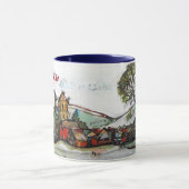 Een Idyllic British Village-schets Mok (Midden)