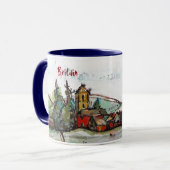 Een Idyllic British Village-schets Mok (Voorkant links)